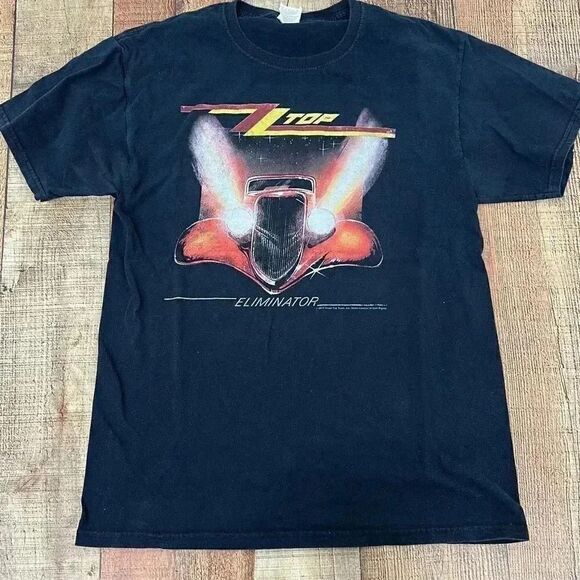 ZZ Top Eliminator 2017 Tower Top Tours T-Shirt - Picture 3 of 7